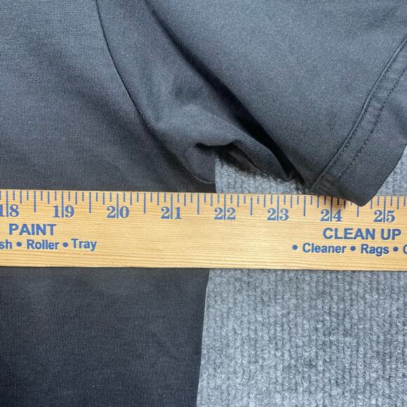 Travis Mathew Chive Golf Polo Shirt Men's Large Black Short Sleeve Casual - Picture 6 of 10